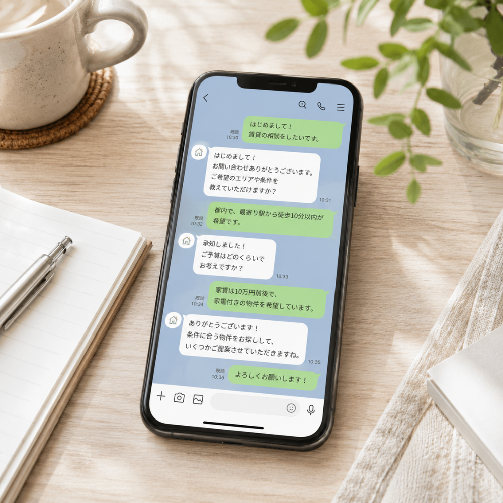 LINEで相談